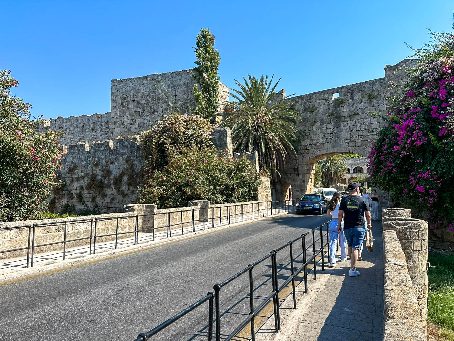 Old Town Rhodes, Greece: The Best Things To Do and See 7 Eleftherias Gate entrance to Old Town Rhodes Greece connecting modern and medieval city