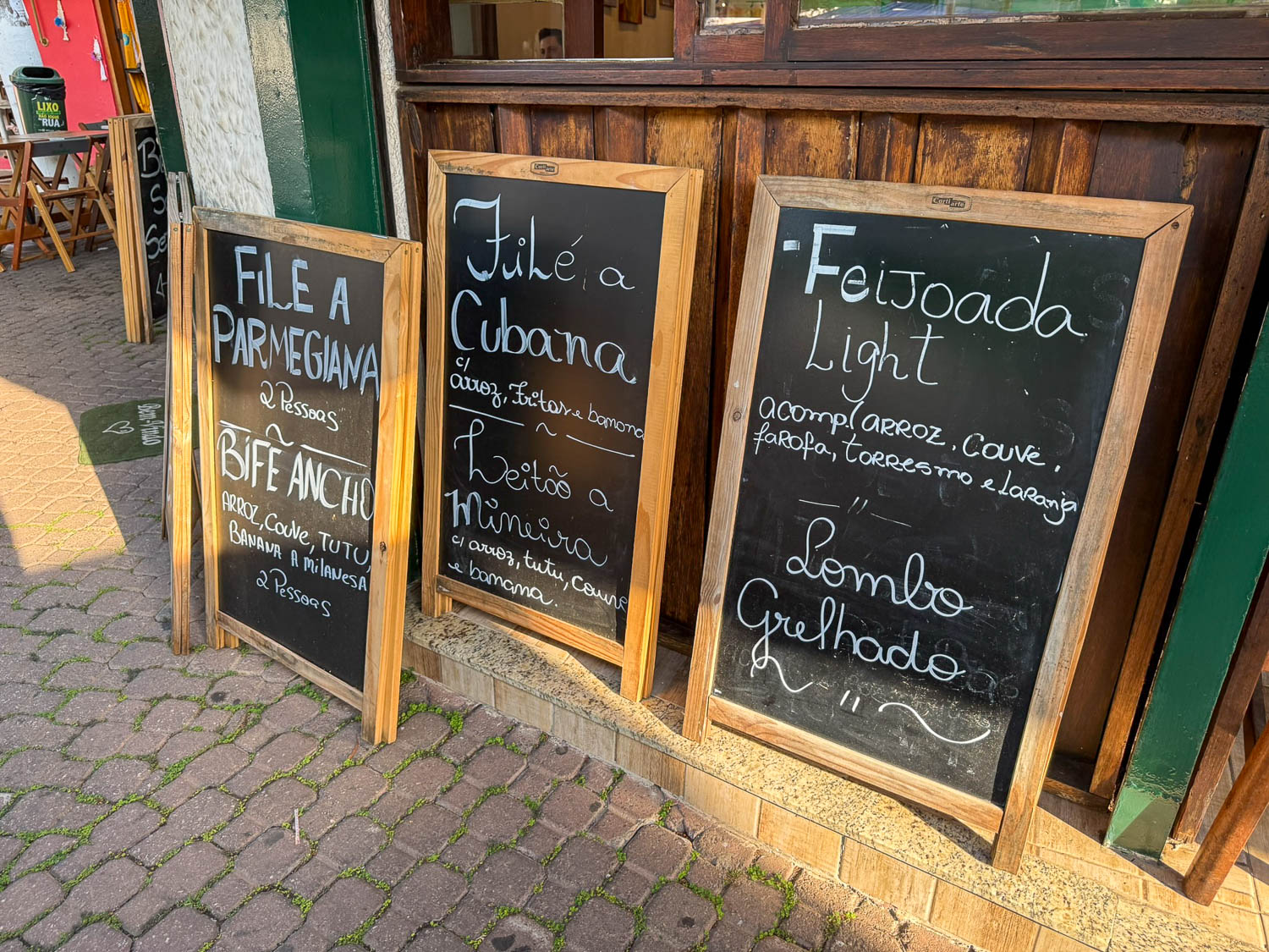 Traditional Brazilian Food: Iconic Dishes, Snacks, and Desserts 13 Restaurant menu showcasing different versions of traditional Brazilian feijoada