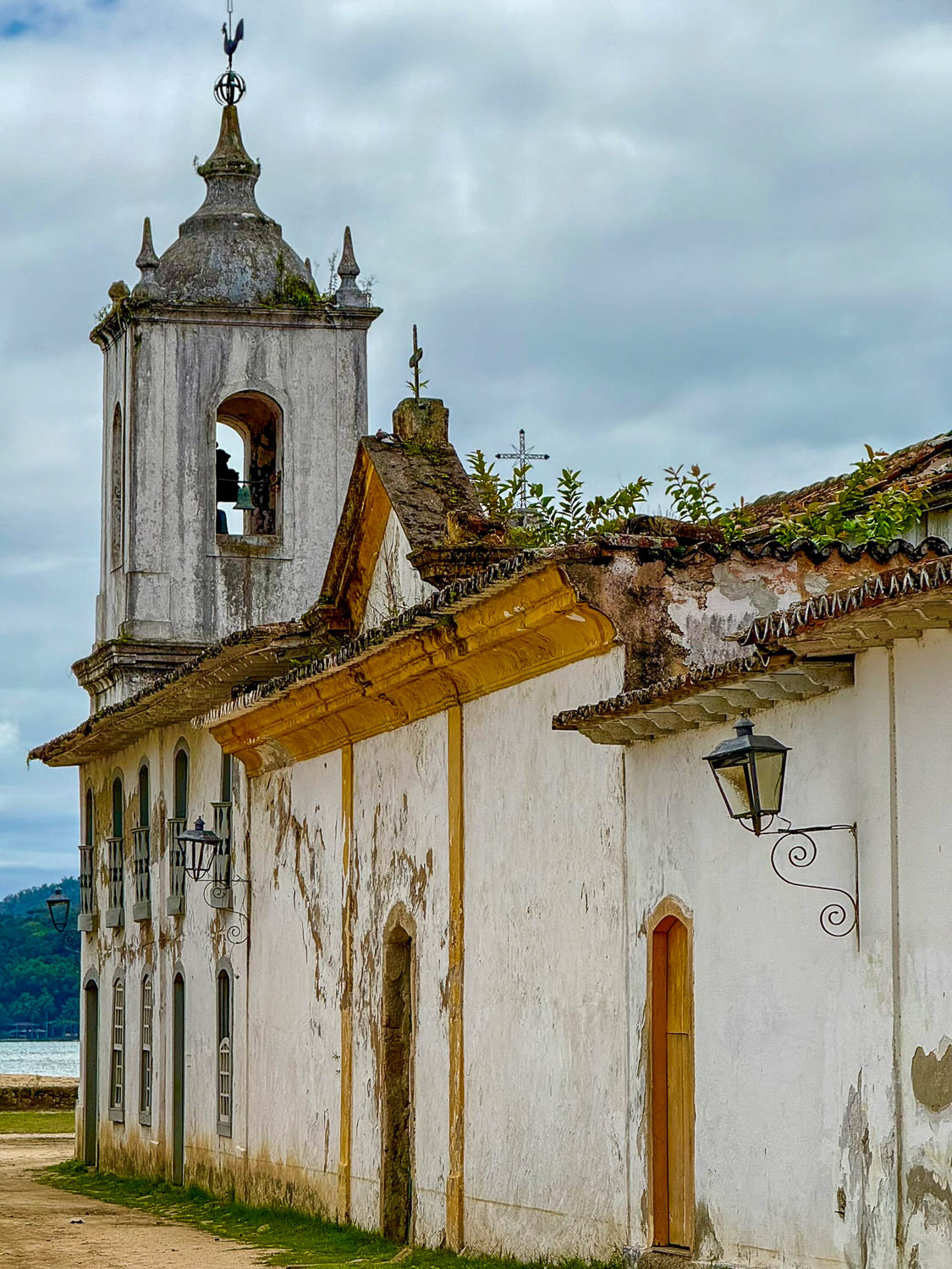 Church of Our Lady of Sorrows in the historic center of Paraty, Brazil