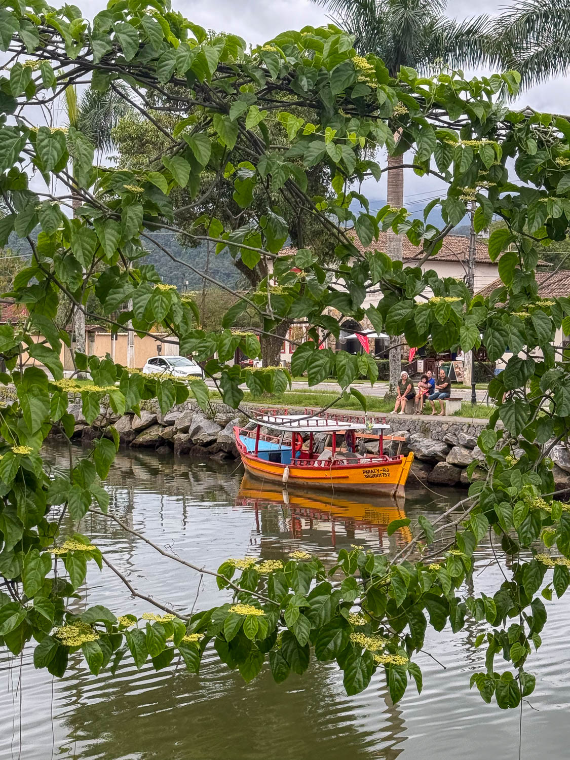 Natural coastal landscape near Paraty highlighting environmental conservation in Brazil