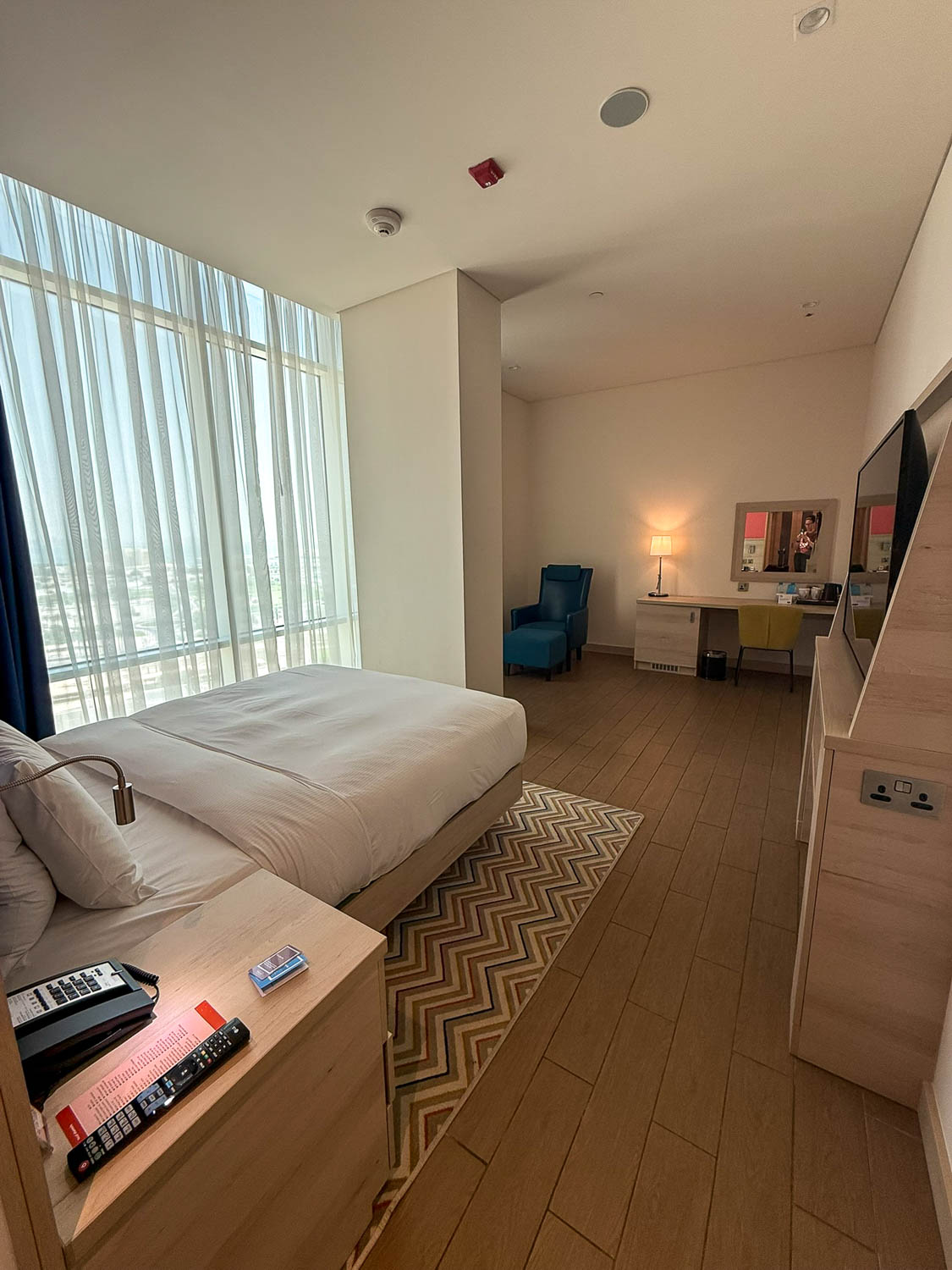 Hampton by Hilton Doha Old Town hotel room near Souq Waqif Qatar