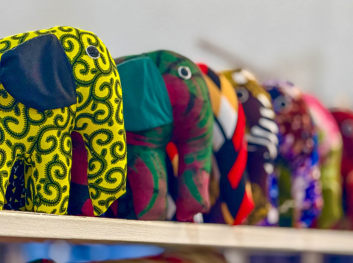 Handmade crafts at Nyamirambo Women’s Center in Kigali supporting local artisans