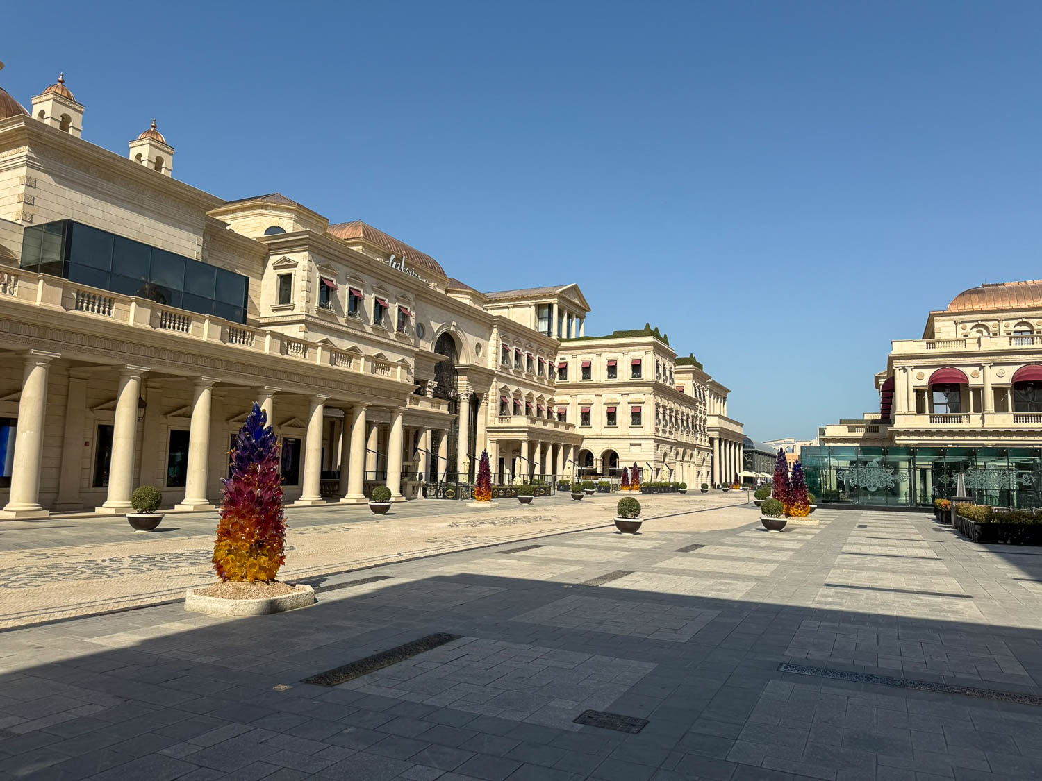 21 High Street luxury shopping area at Katara Cultural Village in Doha
