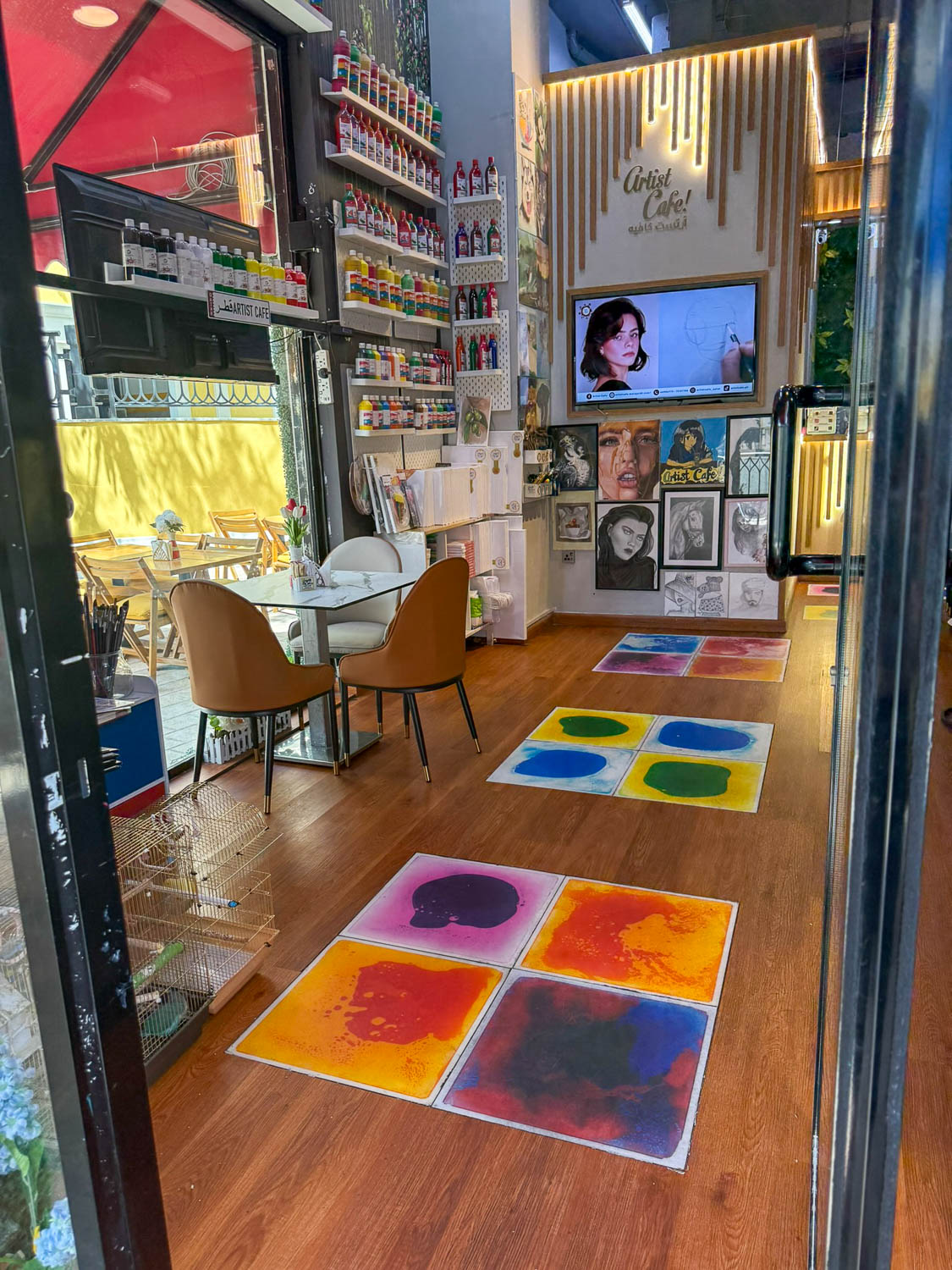 Artist Cafe dining experience at The Pearl Doha Qatar