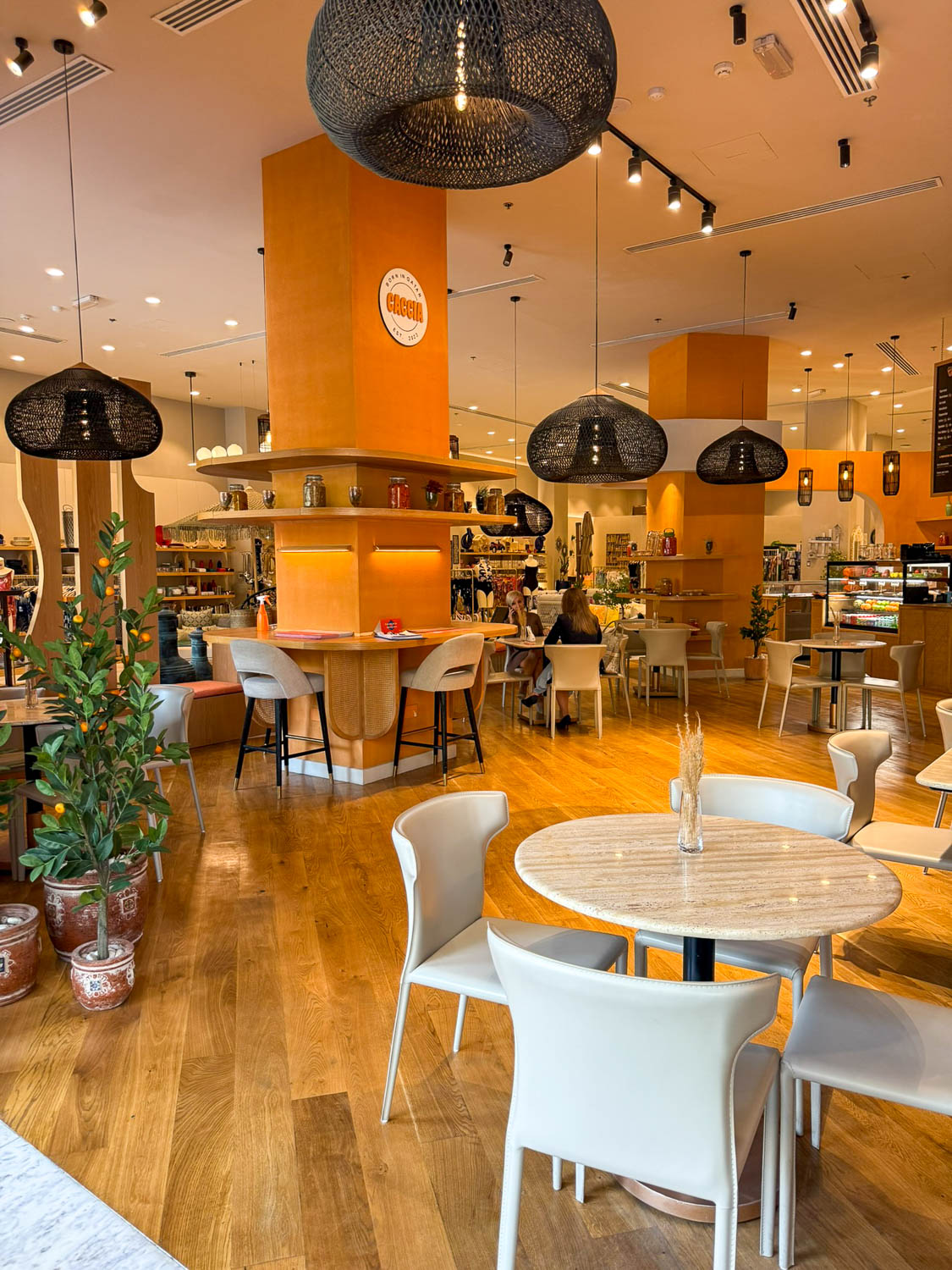 Cozy cafe serving traditional Qatari cuisine in The Pearl Doha