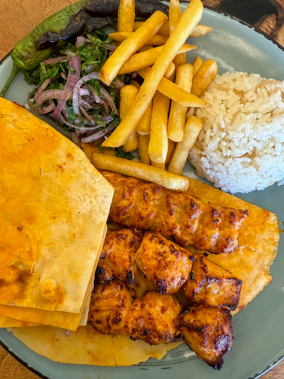 Turkish-inspired cuisine at Ottoman restaurant in The Pearl Doha Qatar