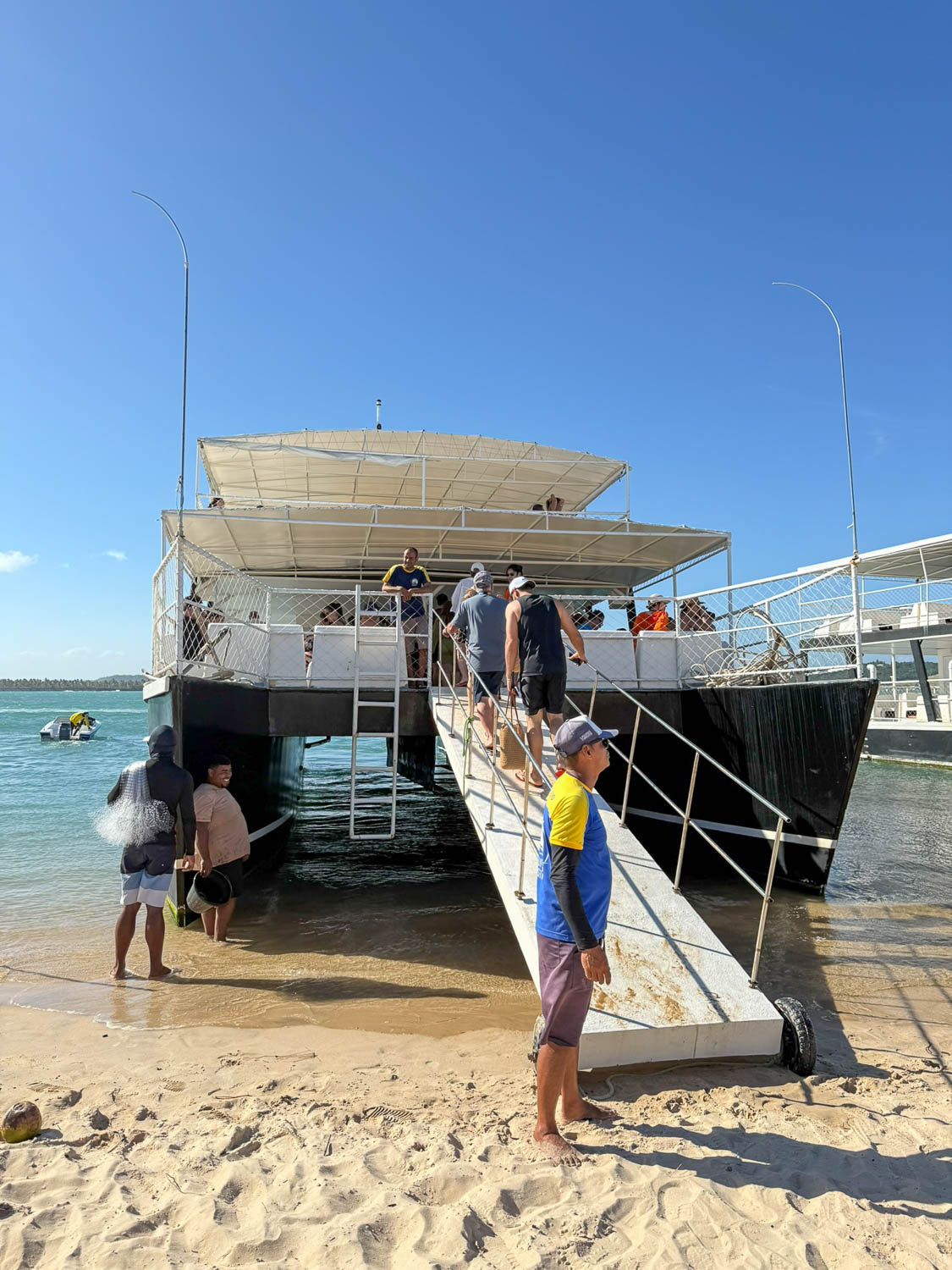 Coastal attractions explored by boat on Maceio day trips