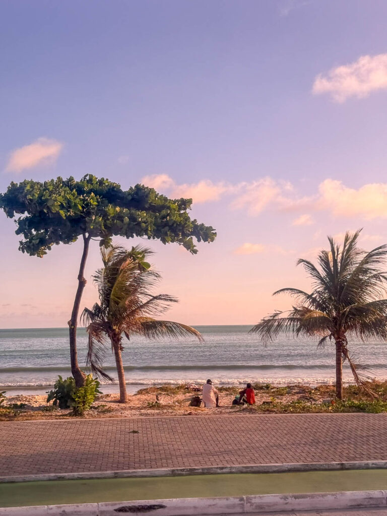 Coastal view illustrating the maritime heritage of Maceio Historic Center in Alagoas Brazil