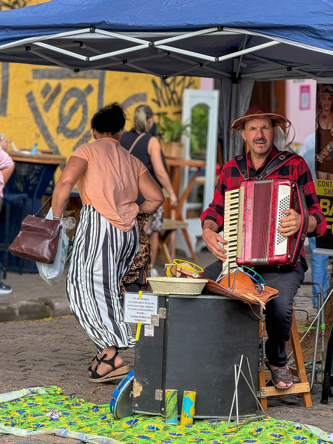 Festivals and Events in Embu das Artes: A Guide to the Town’s Cultural Calendar 119 Regional musicians performing during festivals and events in Embu das Artes