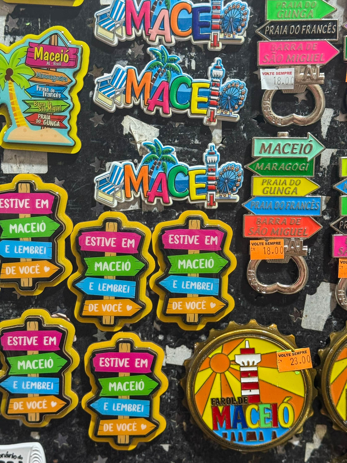 Souvenir shopping in Maceio Brazil featuring locally made gifts and artisan products